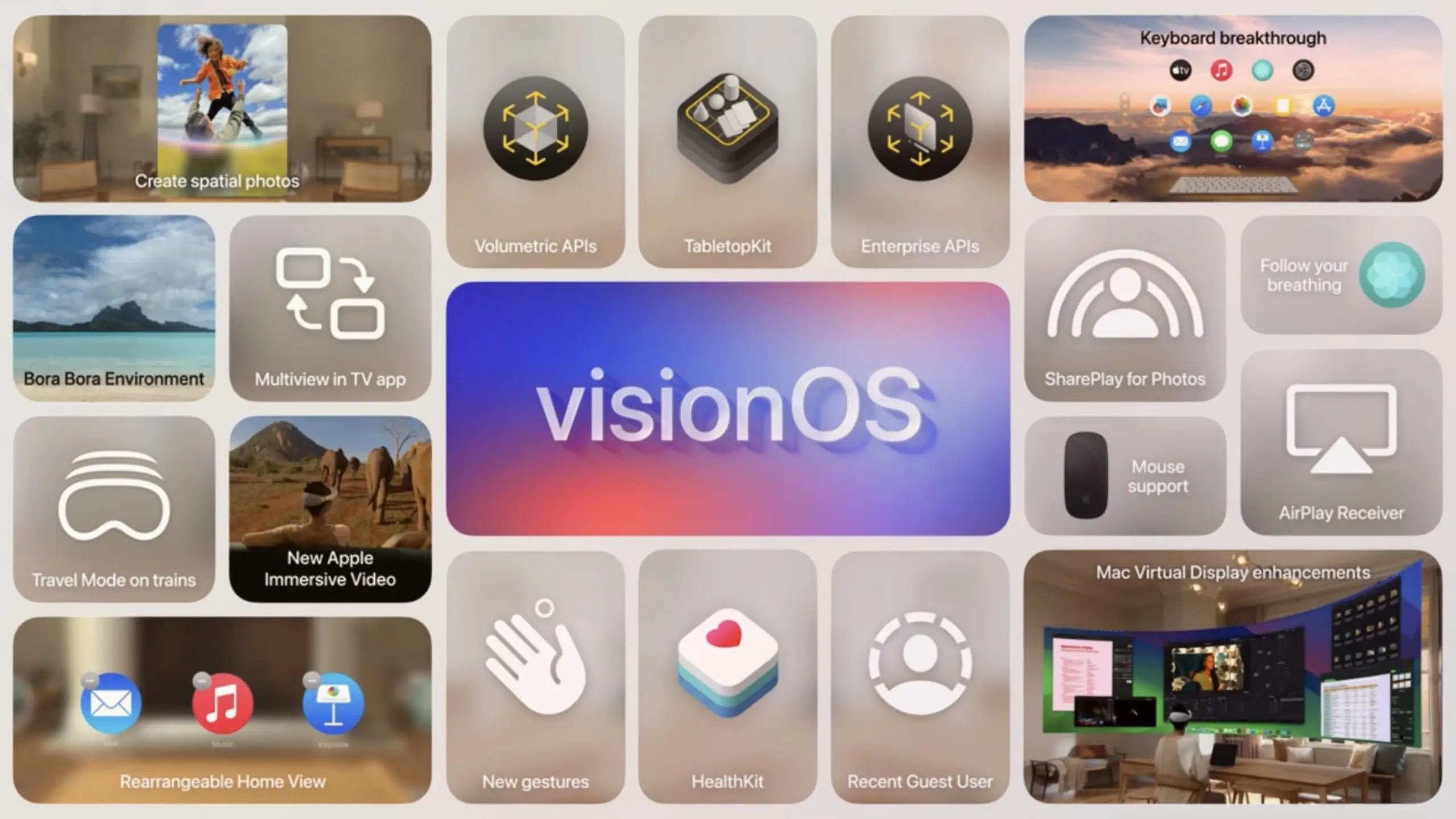 vision OS 2 all features