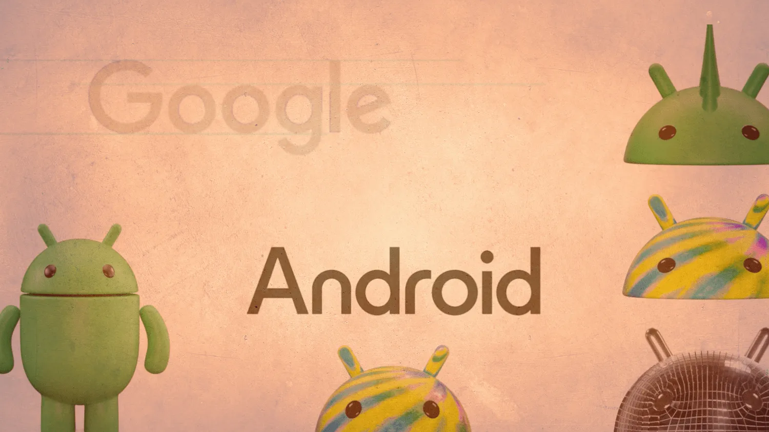 New 3D android logo