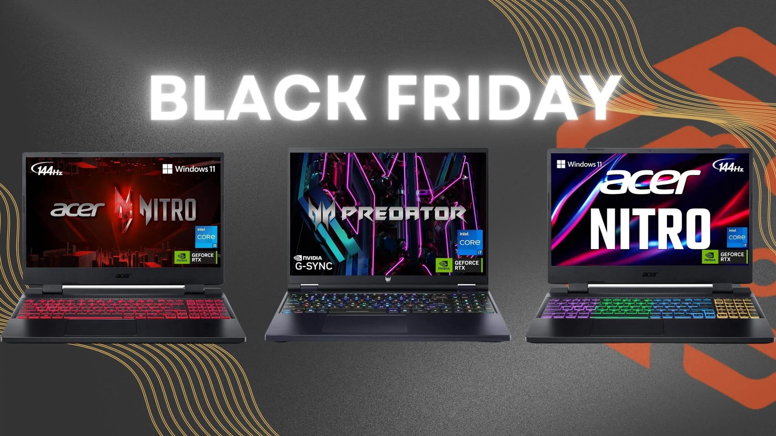 Acer Gaming Laptops with Black Friday Deals