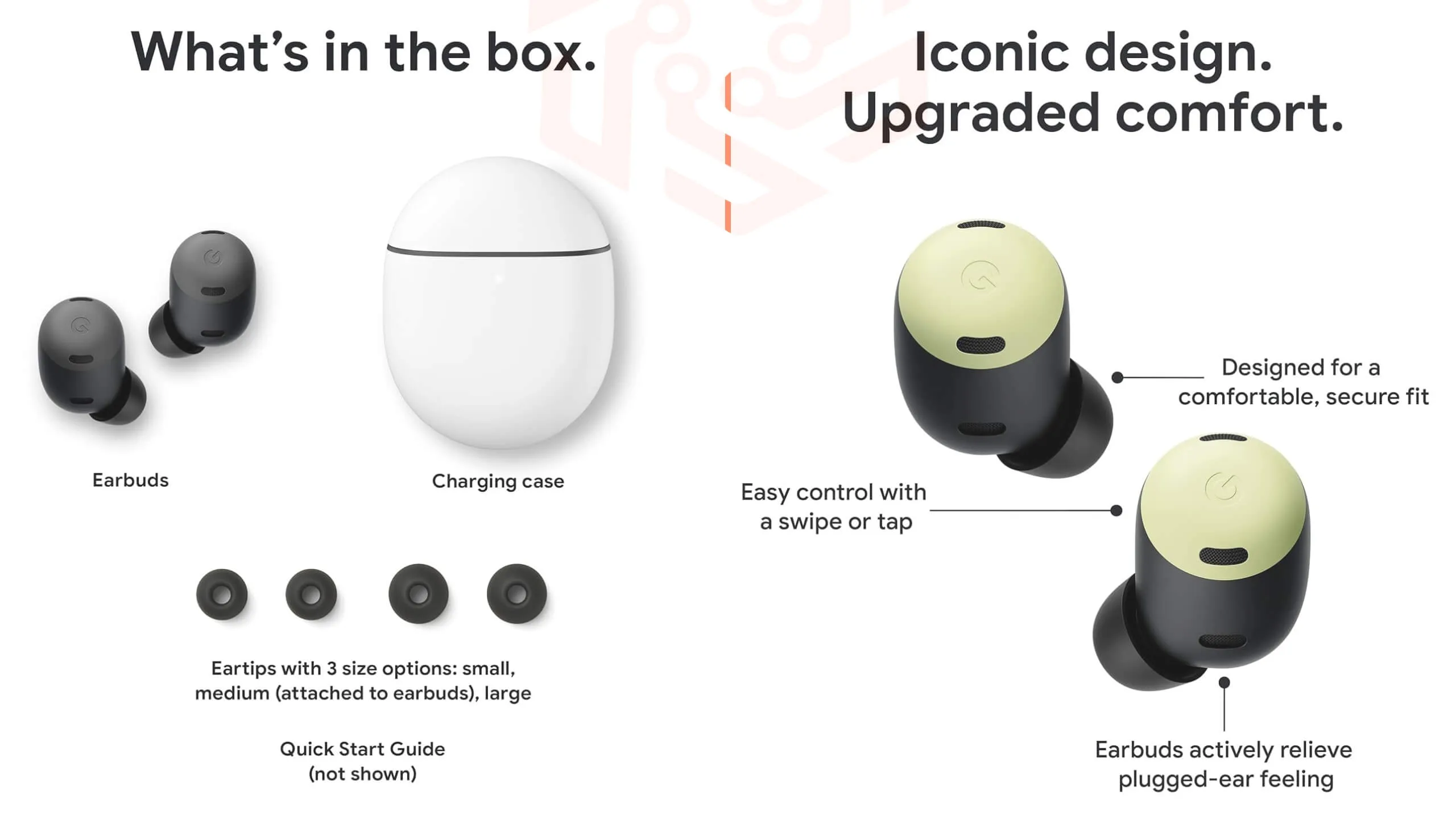 Pixel buds pro specs and controll features