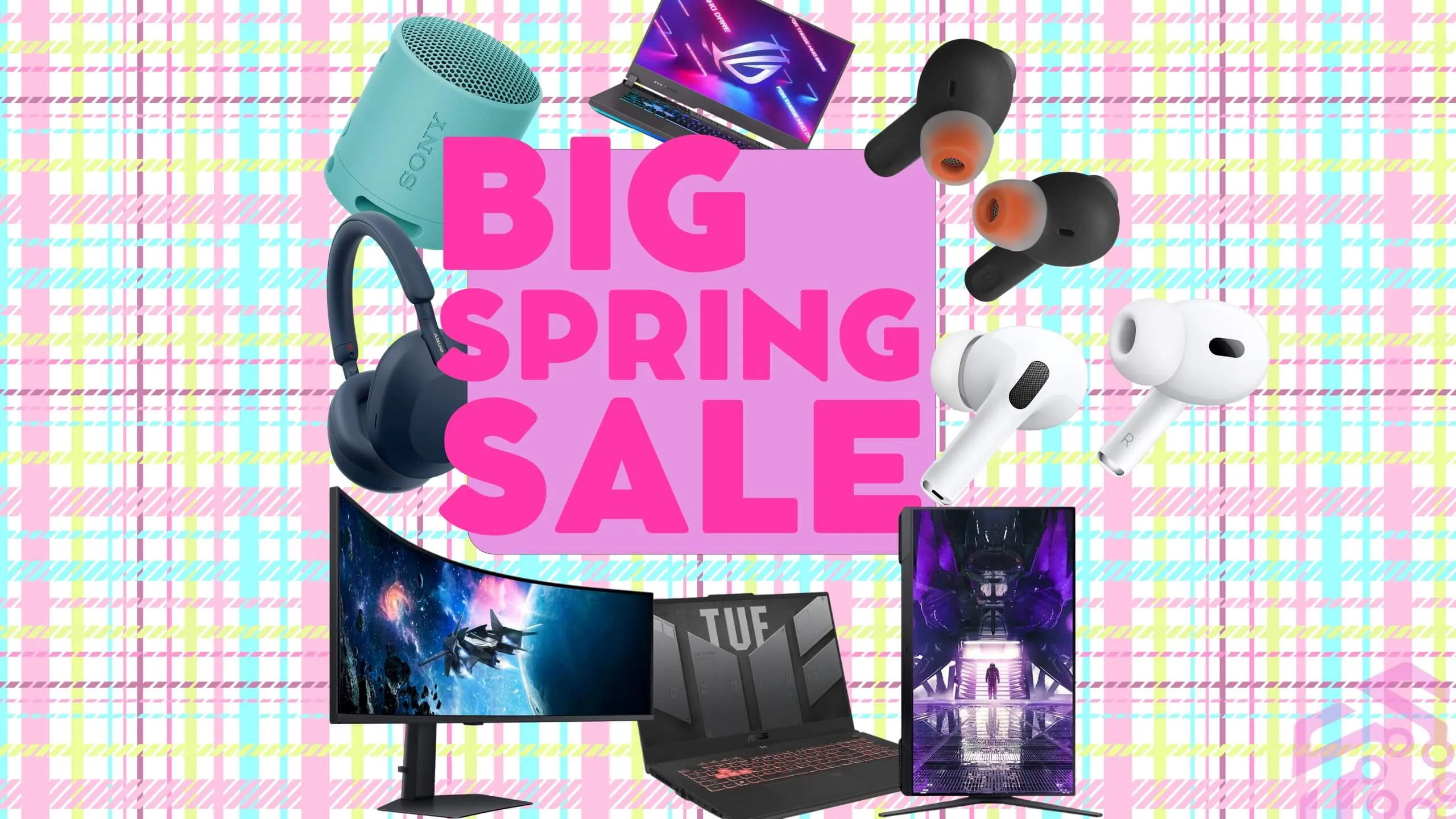 Big Spring Sale with Apple, Asus, Samsung, JBL, and Sony devices
