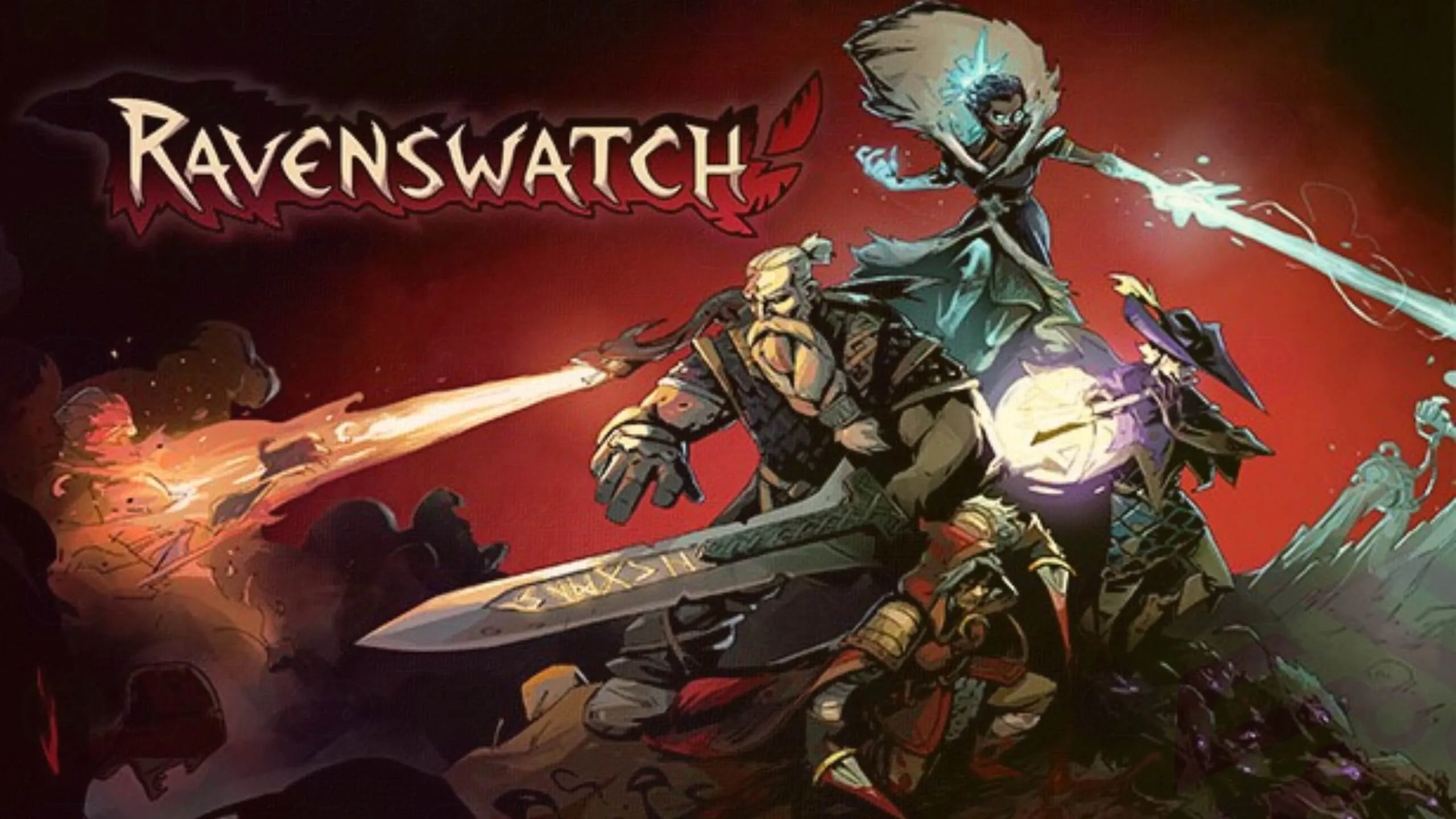 Ravenswatch logo and characters