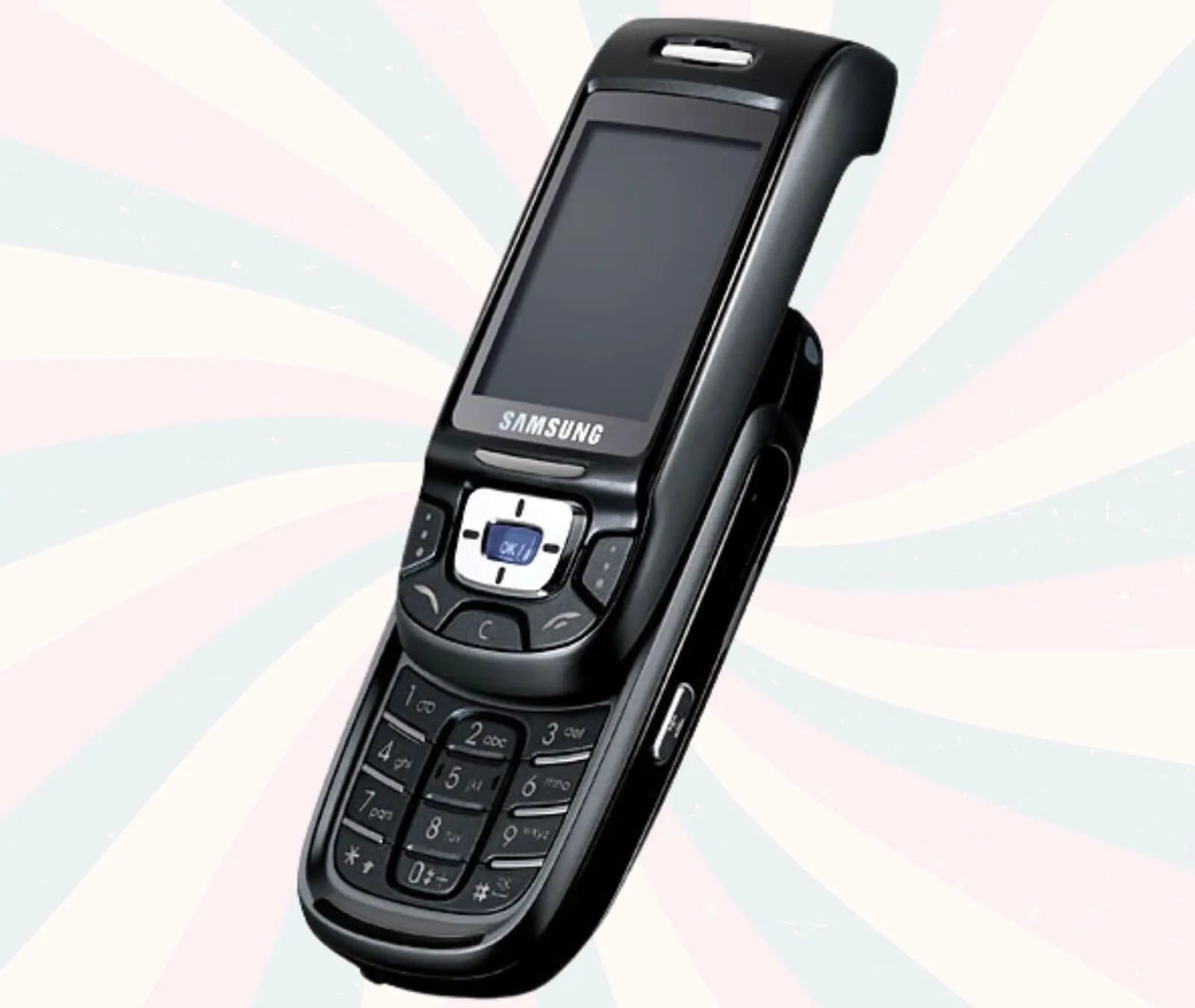 Samsung slider phone D500