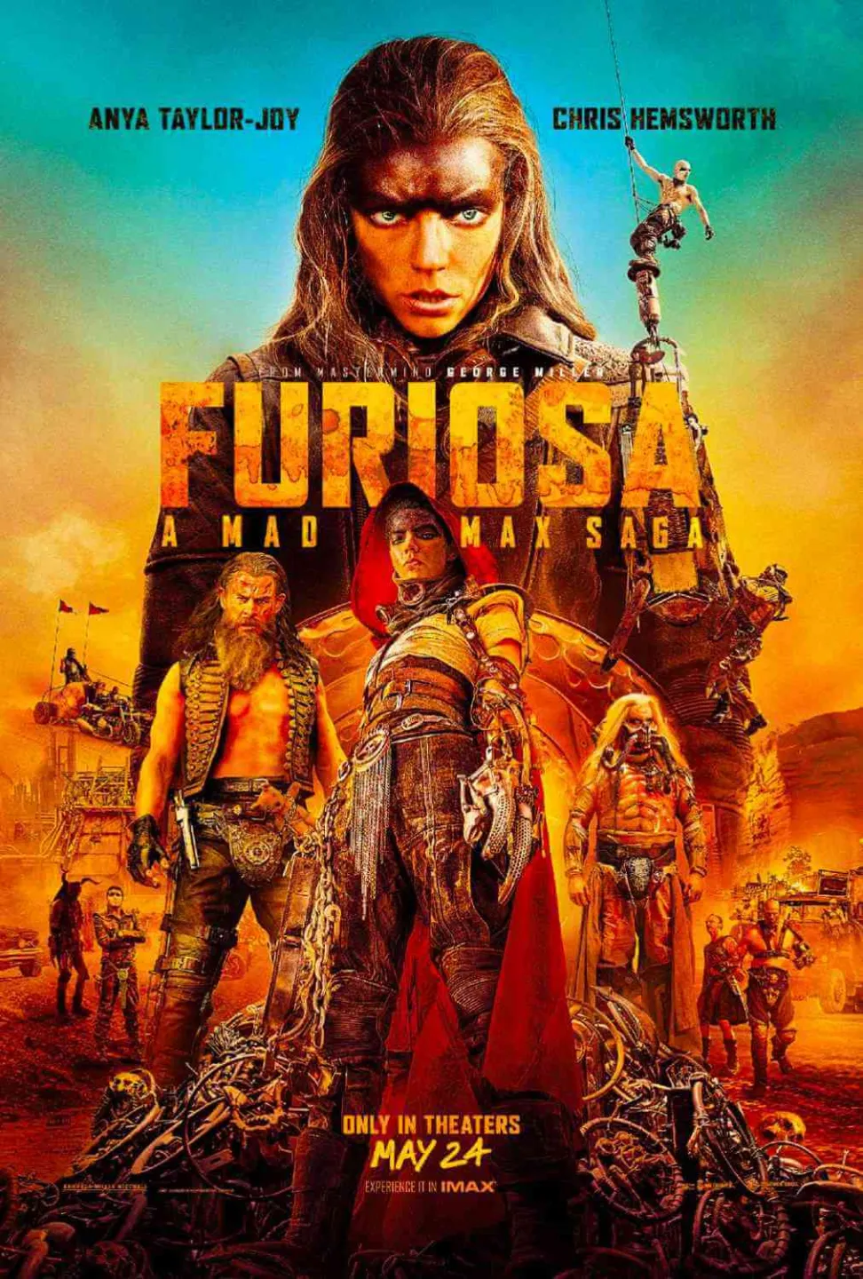 Furiosa: A Mad Max Saga - Your Sneak Peek Into The Dystopian Future POSTER