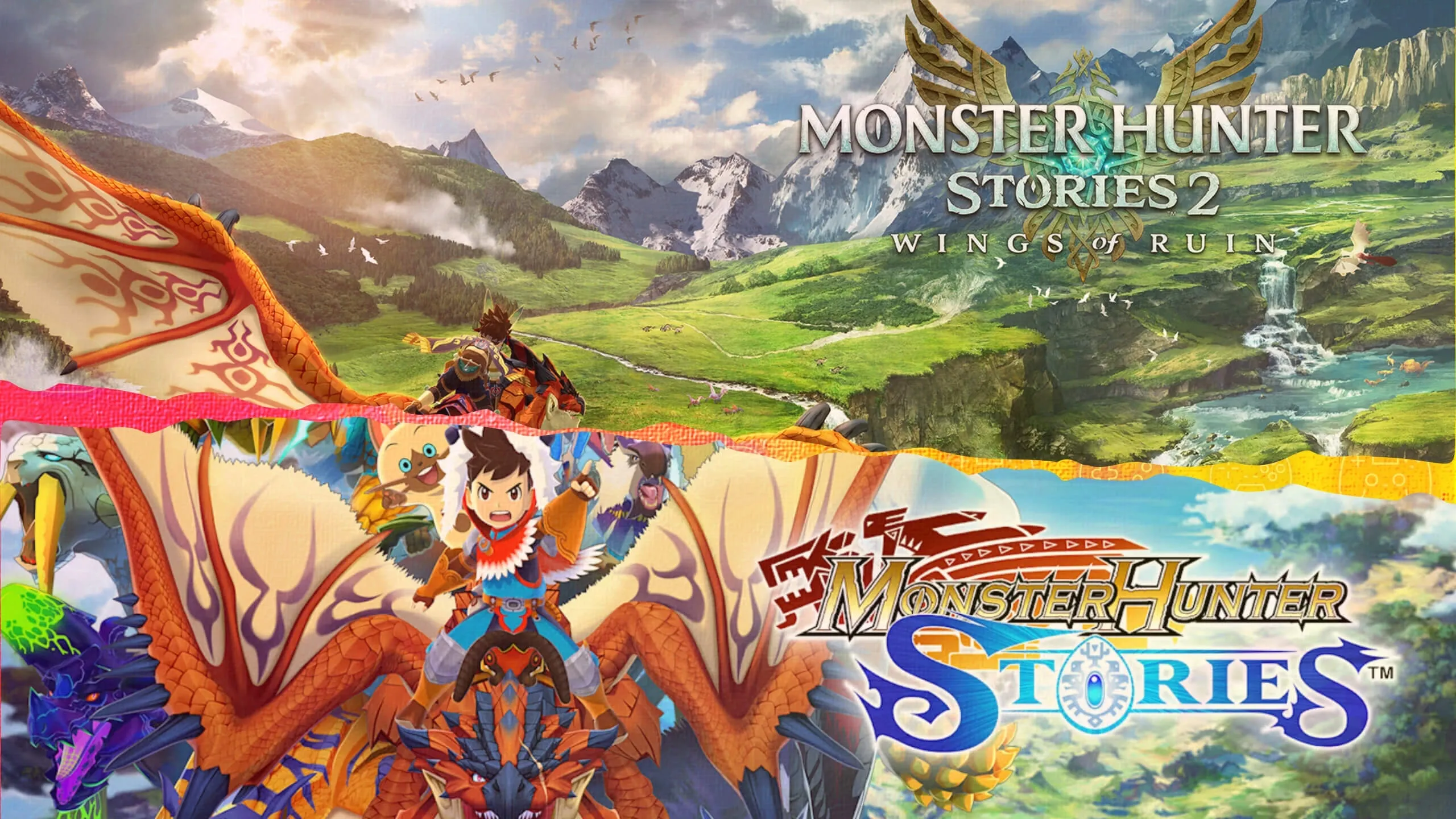 Two Monster Hunter Stories teasers from Capcom