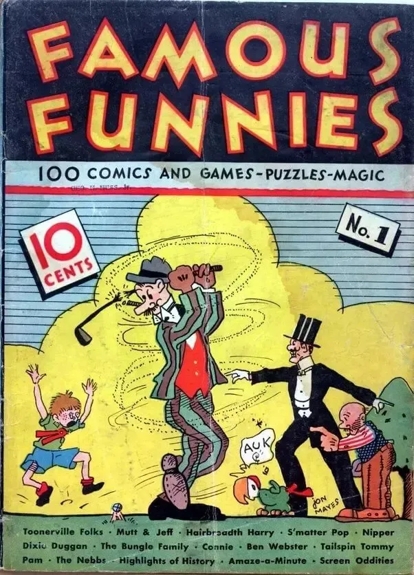 Famous Funnies comic #1