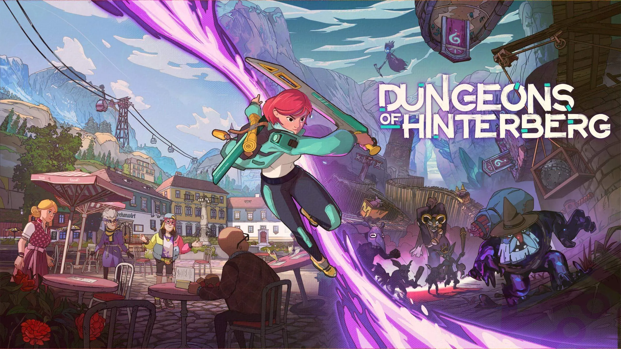 Dungeons of Hinterberg key art