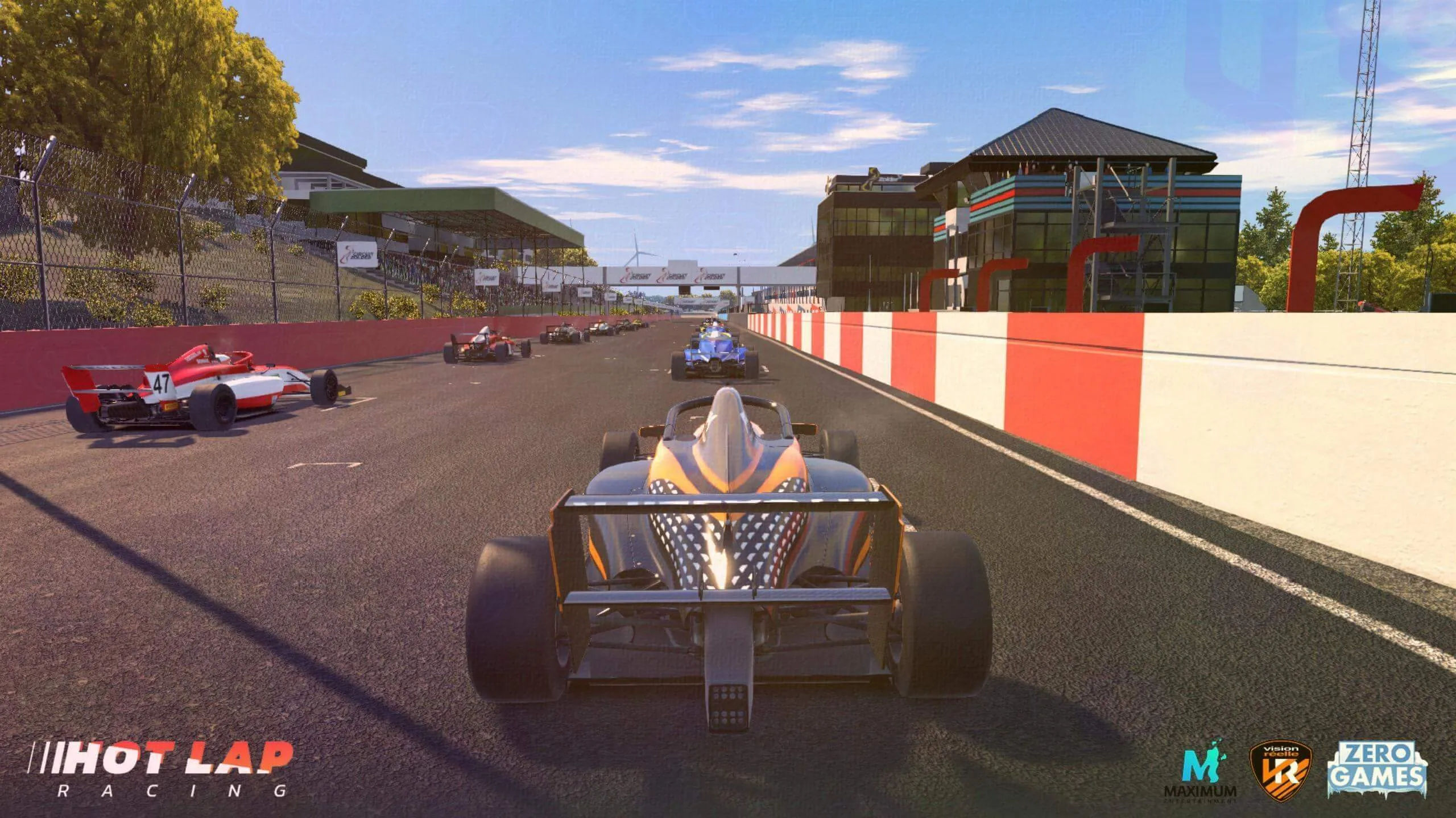 Hot Lap racing race from game screenshot