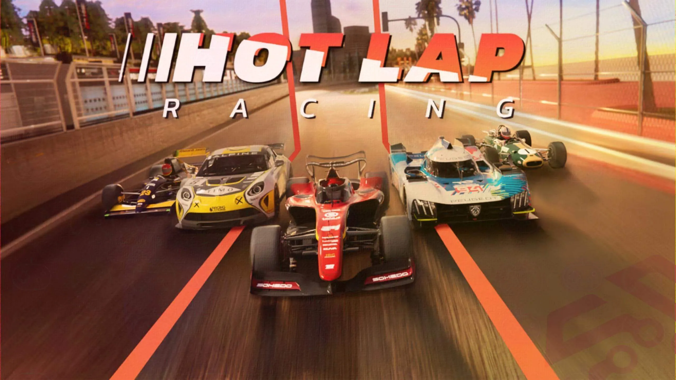 Hot Lap Racing: F1 bolids on the race