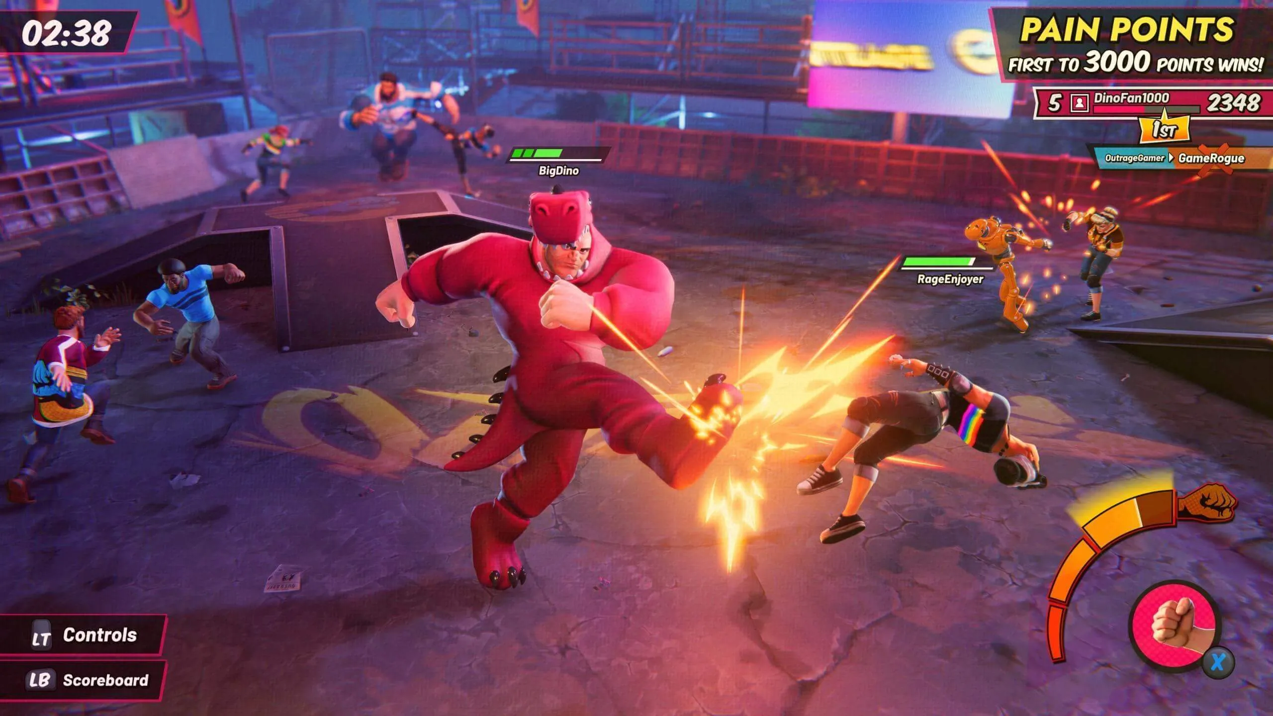 Outrage Fight Fast Screenshot with fight
