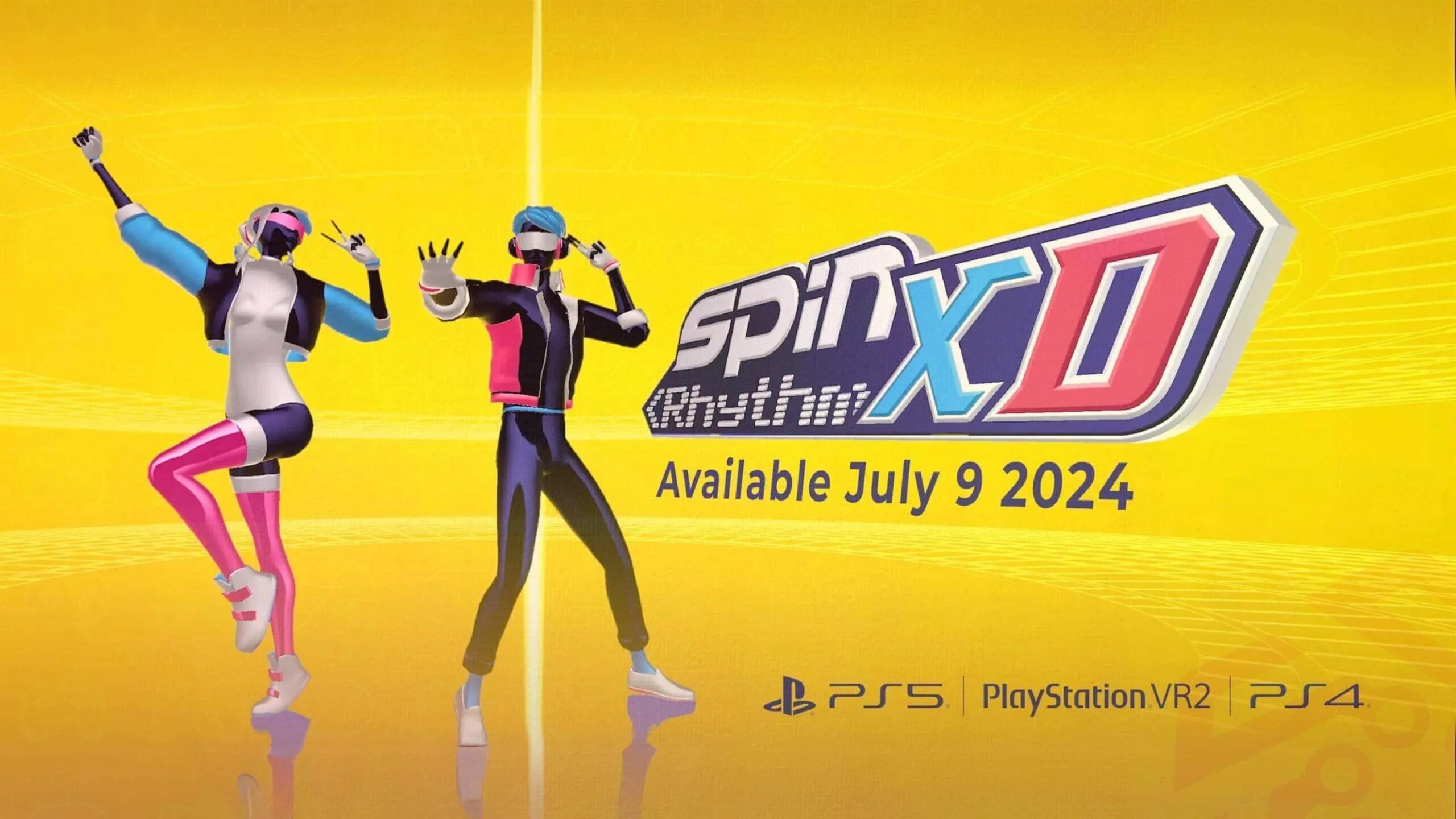 Spin Rhythm XD PS & VR Release keyart