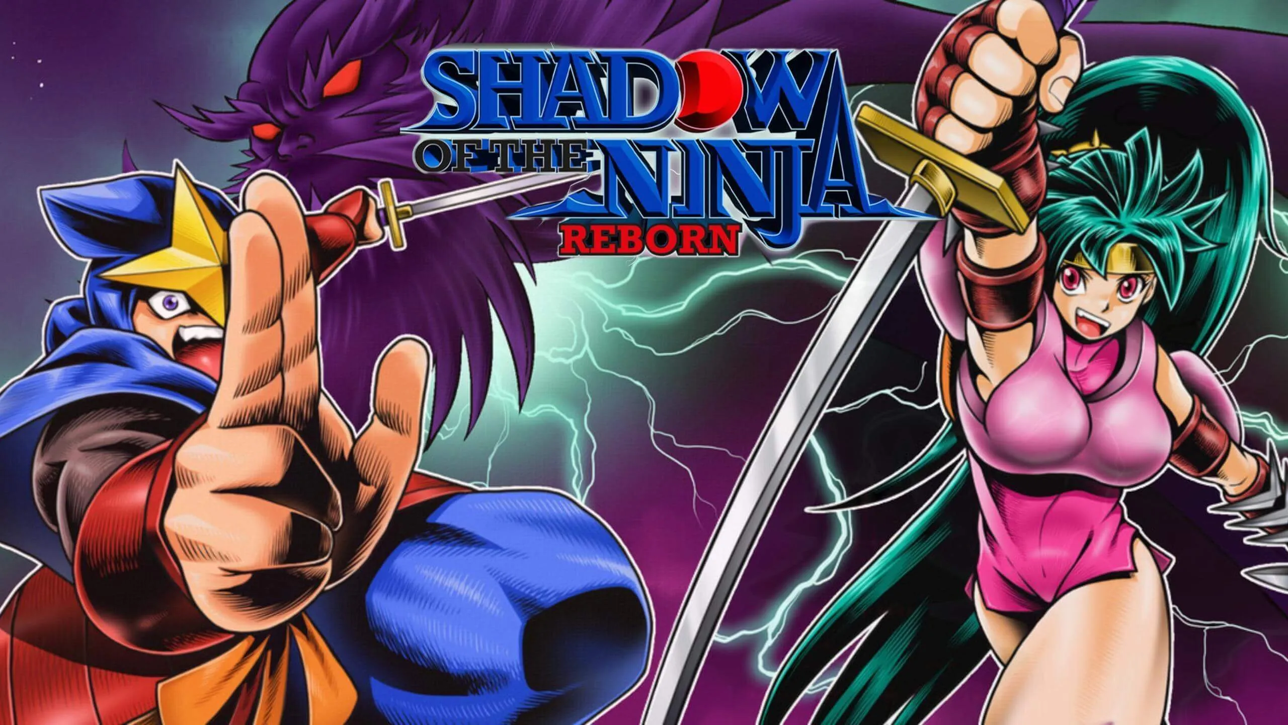 Shadow of the ninja reborn keyart with logo