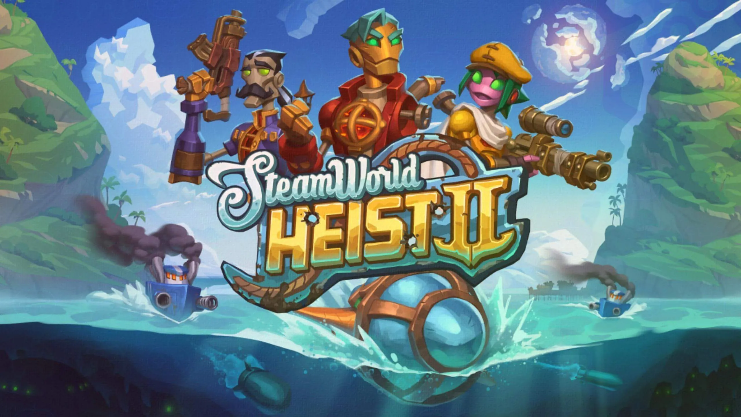 SteamWorld Heist II horizontal keyart