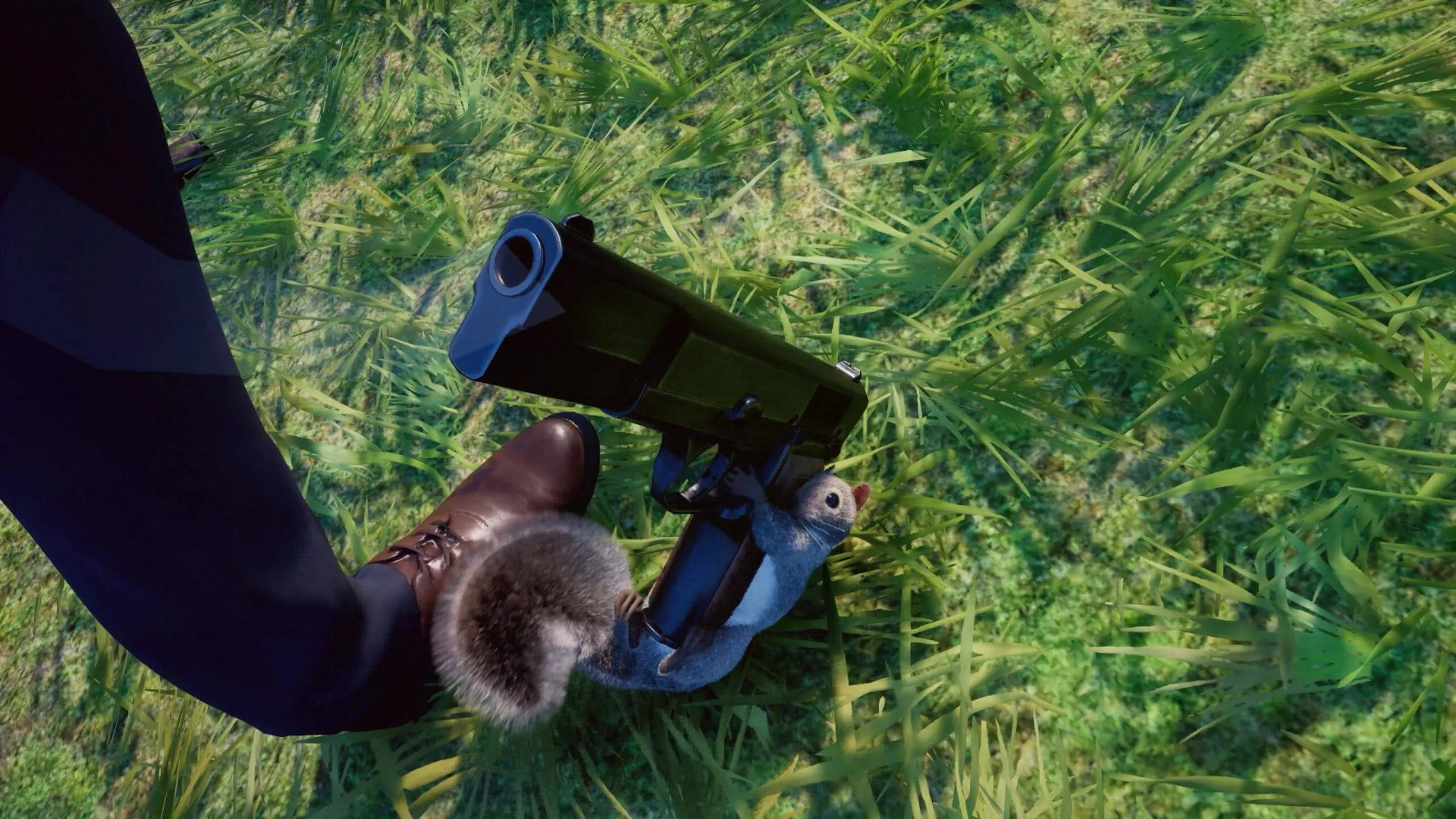 Squirrel gun from the SWAG game