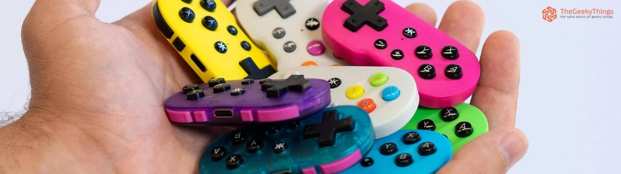 All colors ATOM controllers on arms