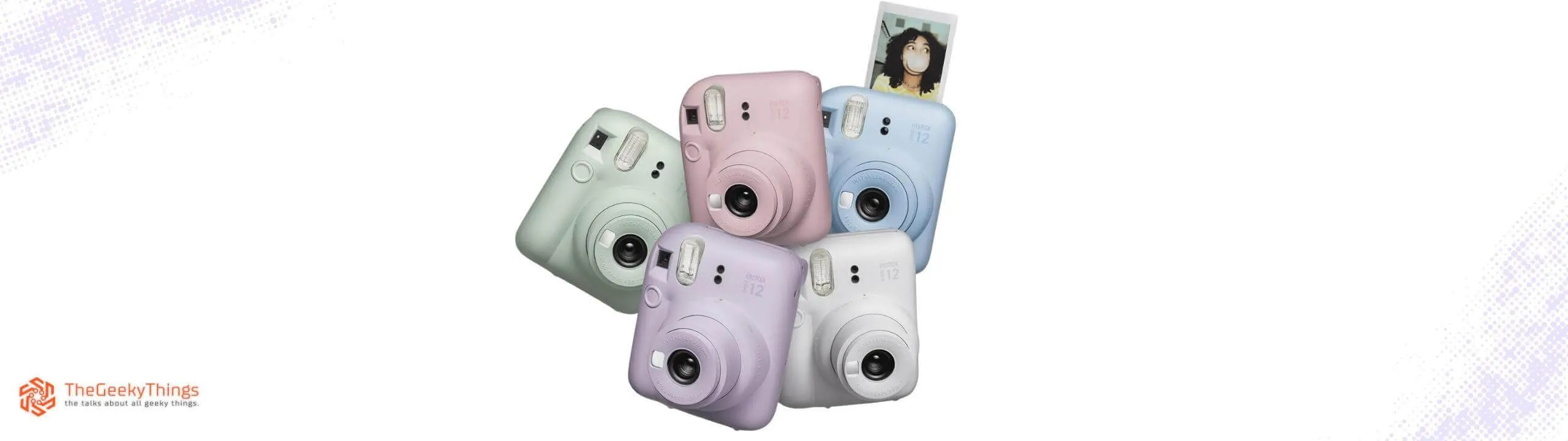 Instax Mini 12 in various colors