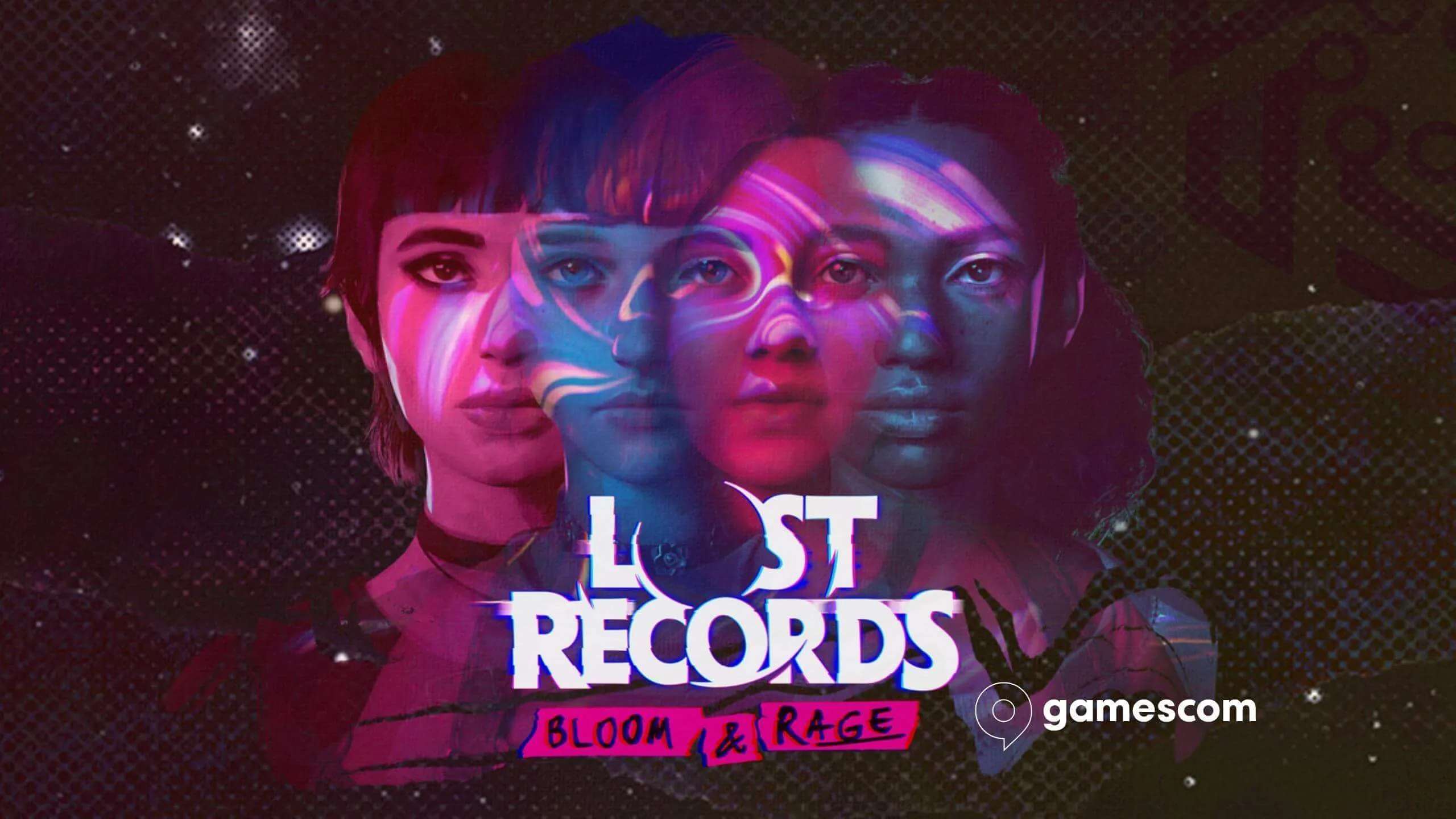 Lost Records: Bloom & Rage dark purple teaser with logo