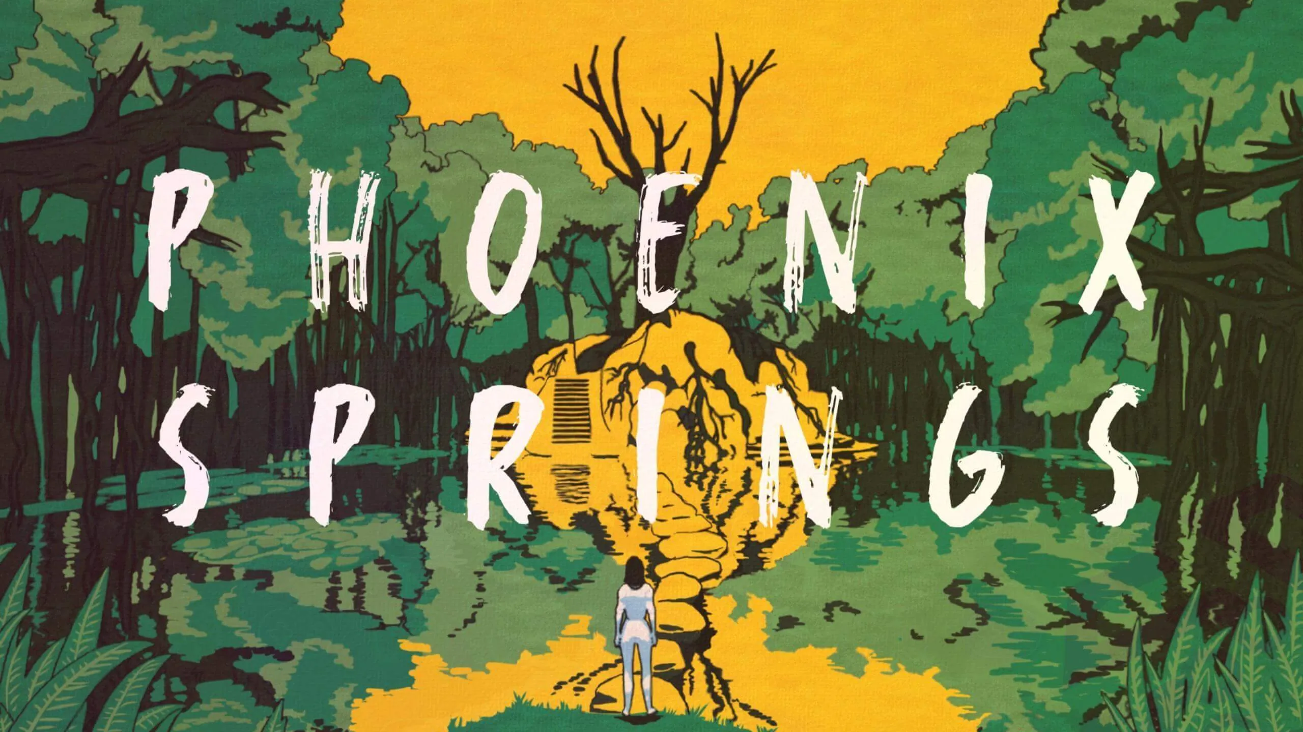 Phoenix Springs Steam key art with logo