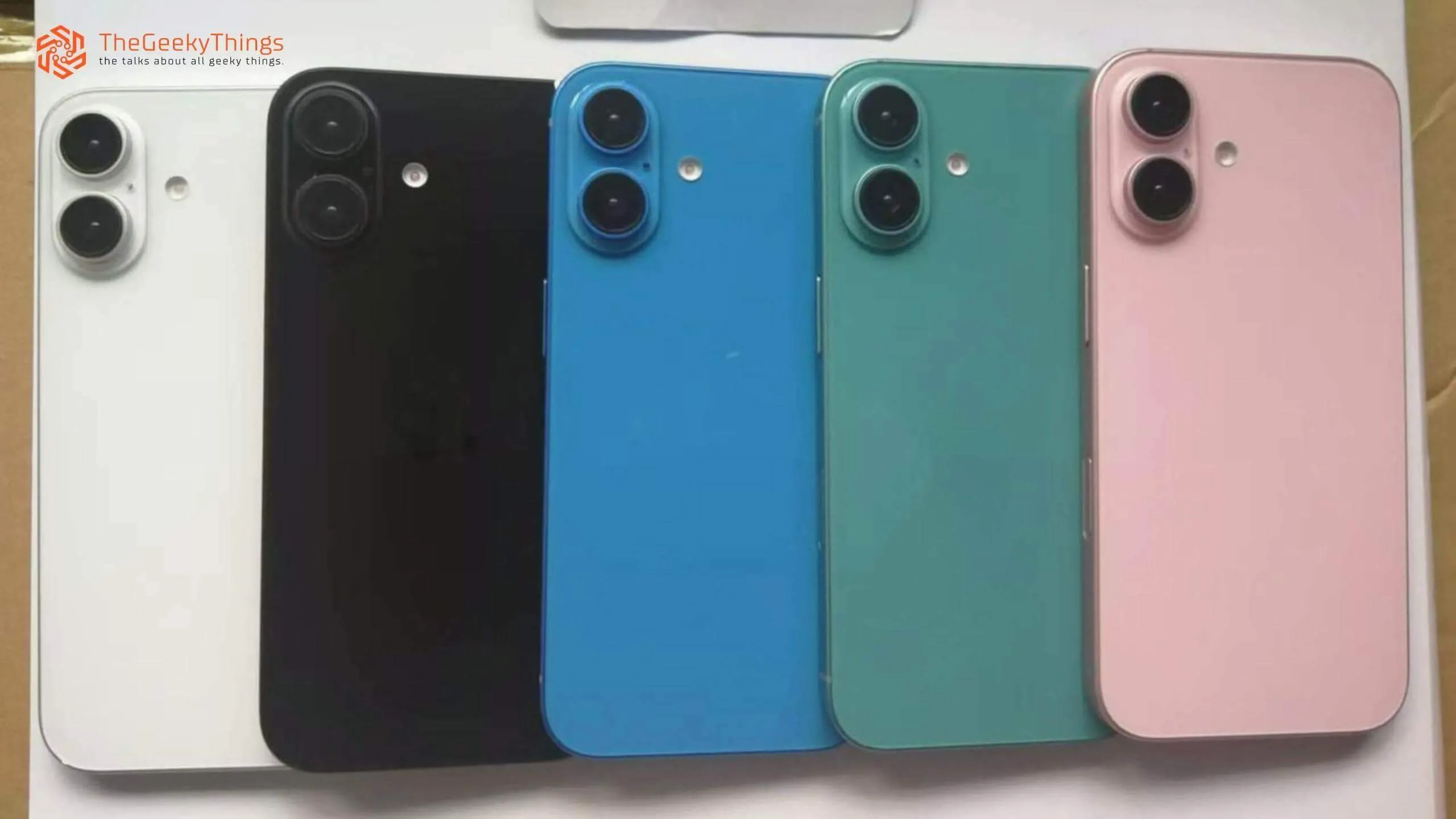 Apple iPhone 16 possible colors 2