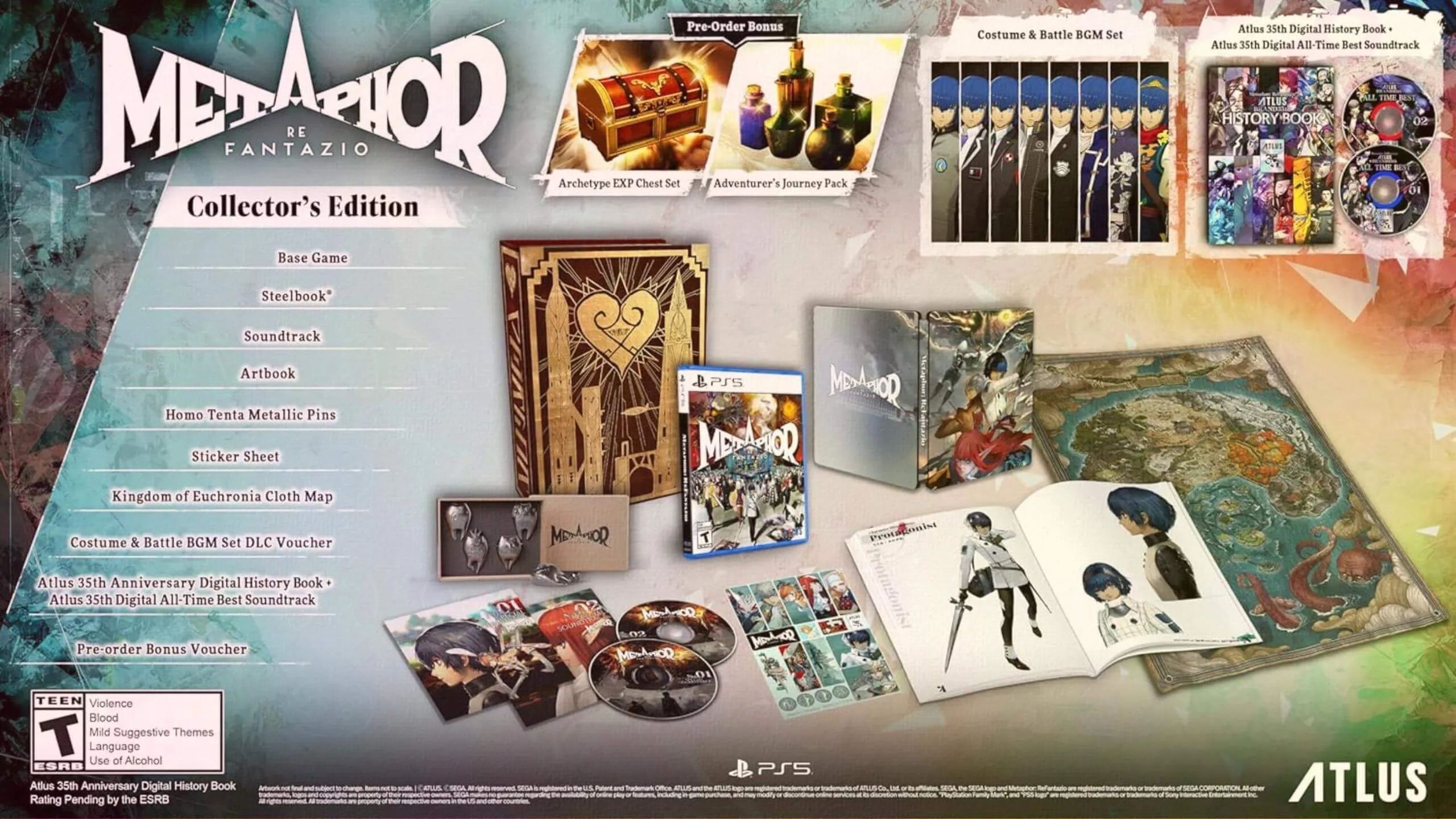 Metaphor ReFantazio collection edition kit