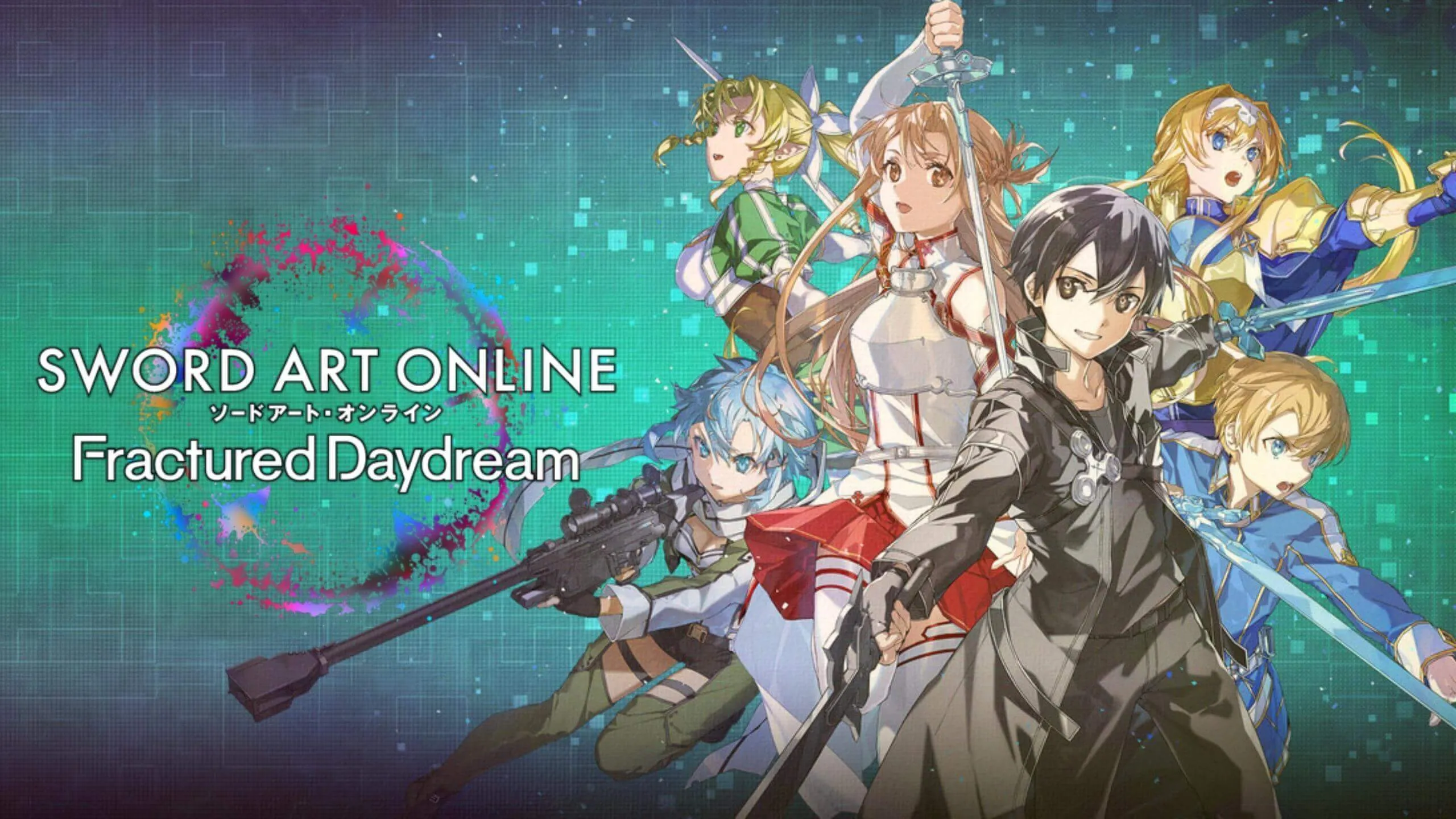 SWORD ART ONLINE Fractured Daydream key art