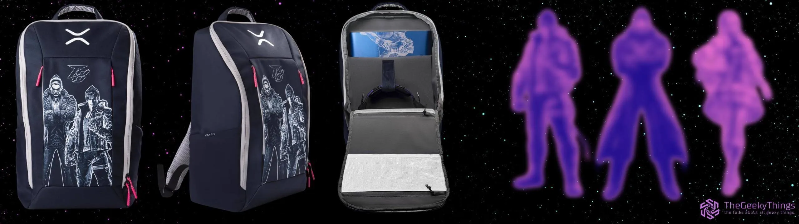 Victrix tournament Tekken 8 backpack