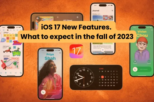 New features iOS 17 image