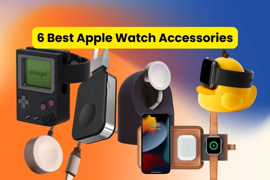 Different Apple Watch Accessories for charging