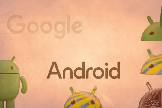 New 3D android logo
