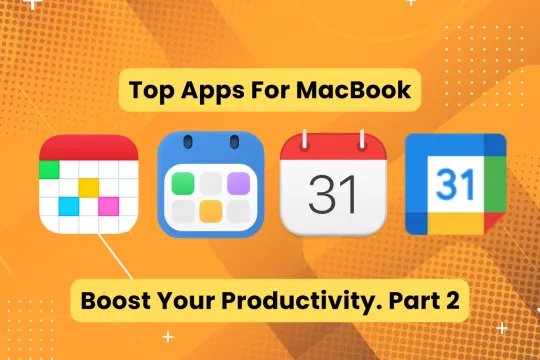 Boost Your Productivity with Top Apps for MacBook. Calendars Apps Logos