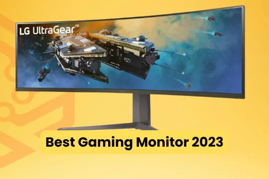 LG curved 45-inch monitor