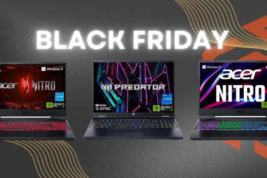 Acer Gaming Laptops with Black Friday Deals