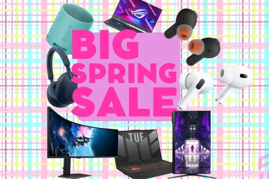 Big Spring Sale with Apple, Asus, Samsung, JBL, and Sony devices