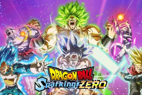 Dragon Ball: Sparking Zero Key art with logo