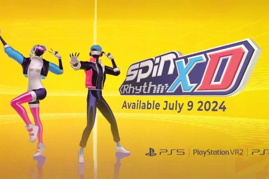 Spin Rhythm XD PS & VR Release keyart