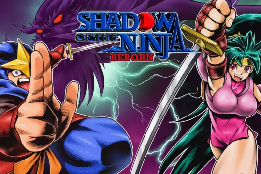 Shadow of the ninja reborn keyart with logo