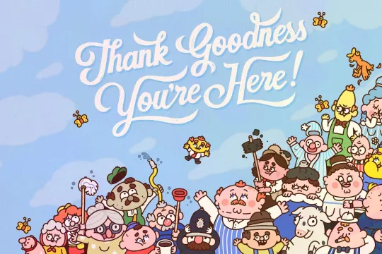 Thank Goodness You're Here keyart