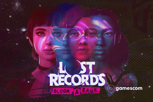 Lost Records: Bloom & Rage dark purple teaser with logo