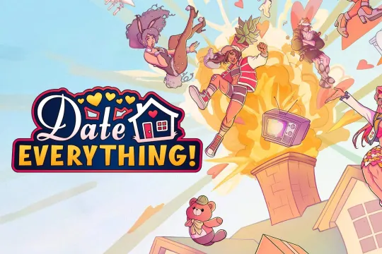 Date Everything! key art with logo