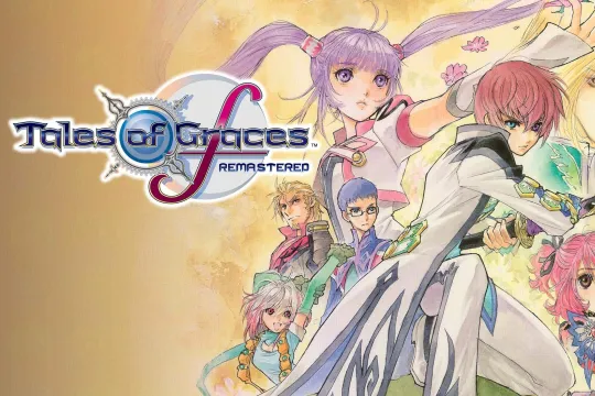 Tales of Graces f Remastered key art with logo