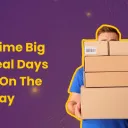 Amazon prime days taeser with delivery man