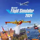 Microsoft Flight Simulator 2024 key art with logo