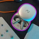 ai voice recorder earbuds viaim recdot kit on the desk