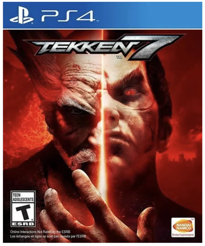 Tekken 7 PS4 cover