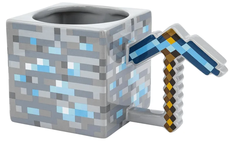 Minecraft Pickaxe Coffee Mug image