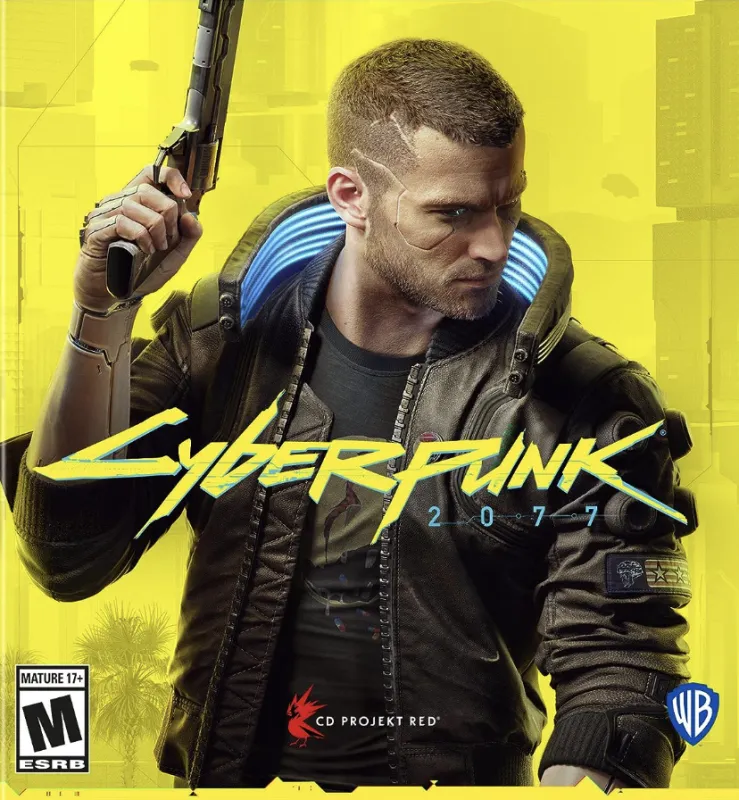 CyberPunk2077 PS4 and Xbox Cover