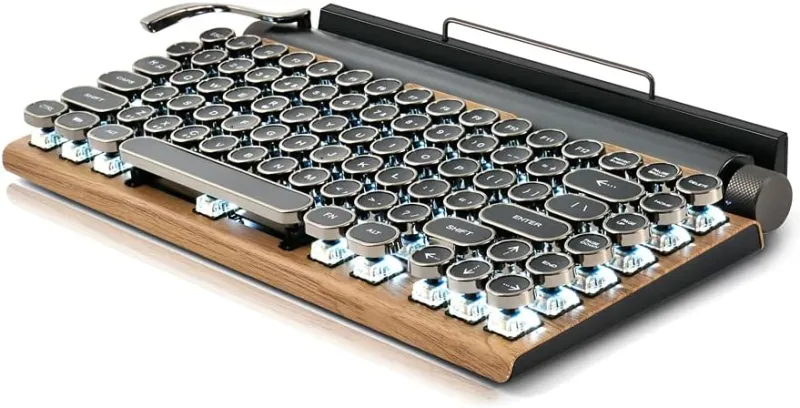 7KEYS Retro Typewriter Keyboard