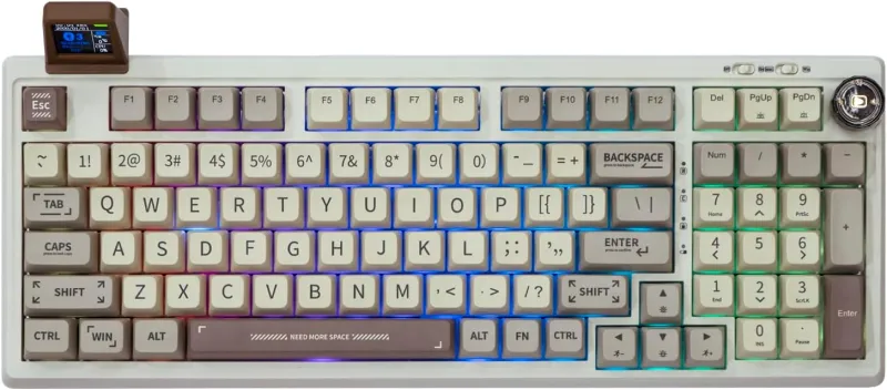 EPOMAKER RT100 97 Keys Gasket Mechanical Gaming Keyboard