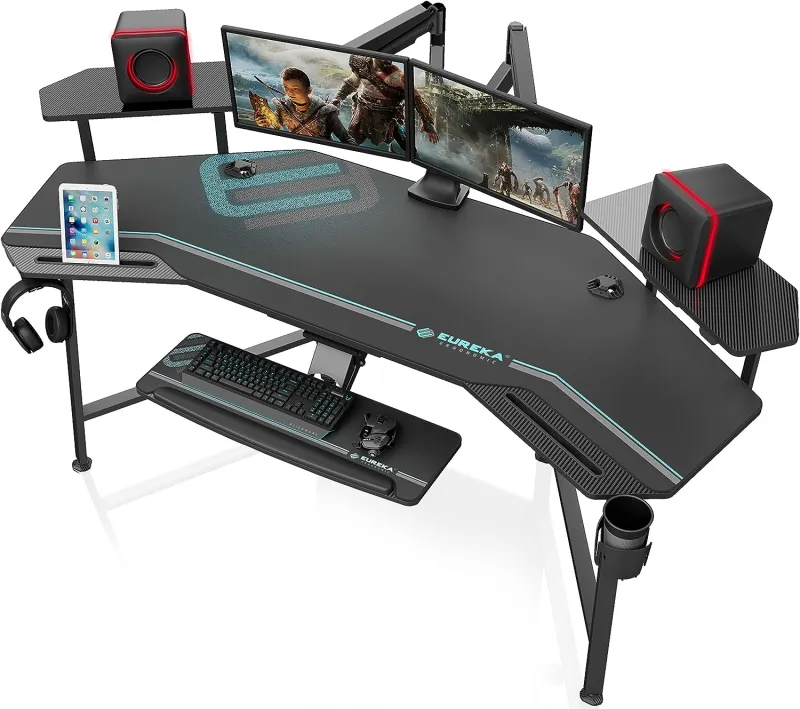 EUREKA ERGONOMIC Gaming Desk