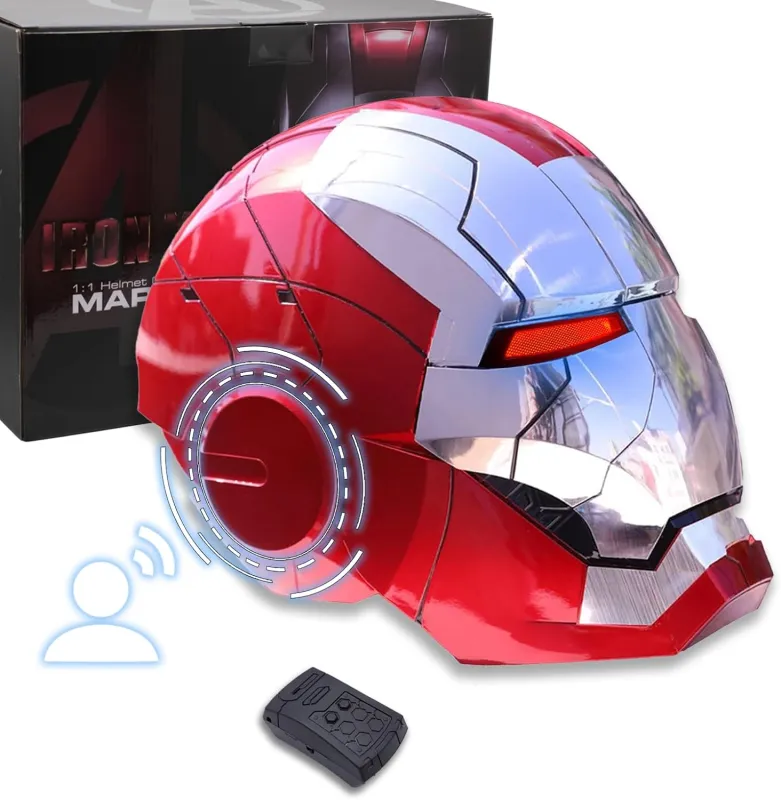 Iron-Mans Helmet Electronic MK 5 Helmet